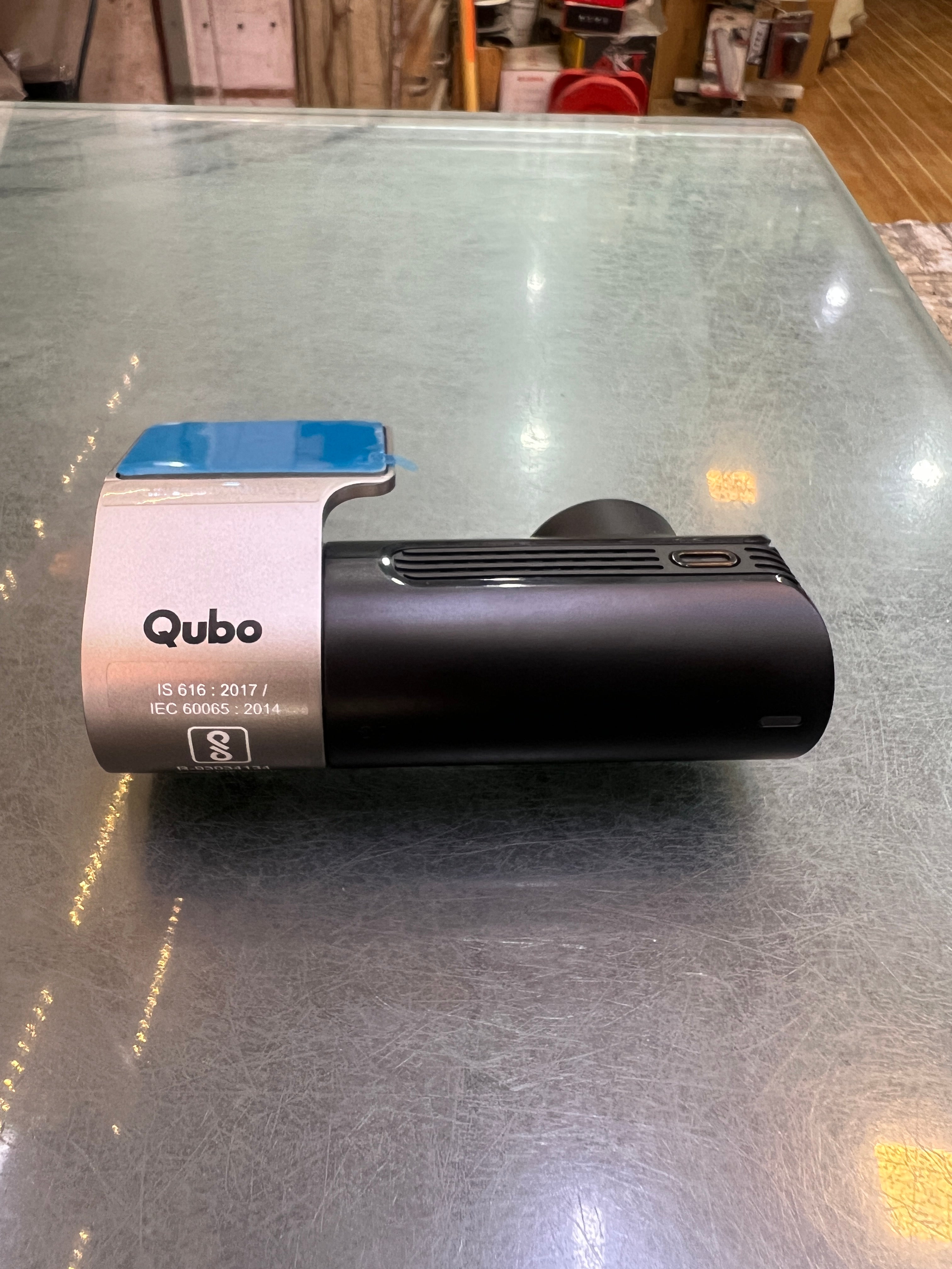 Qubo Smart Dashcam Pro 2K | 1296P QHD Car Dash Camera with WiFi, G-Sensor & Loop Recording